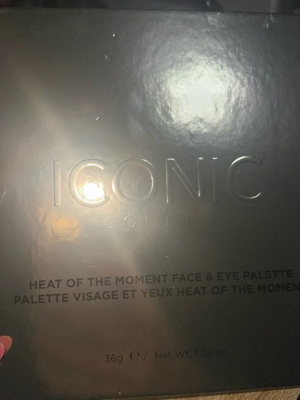 ICONIC London Warm Bronze & Peach Eyeshadow and Face Palette